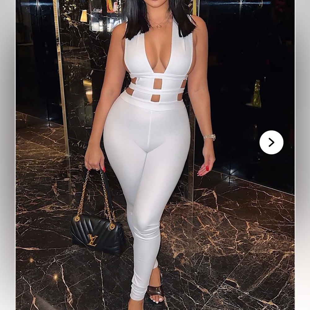 Fashion Nova Cut-Out Jumpsuit